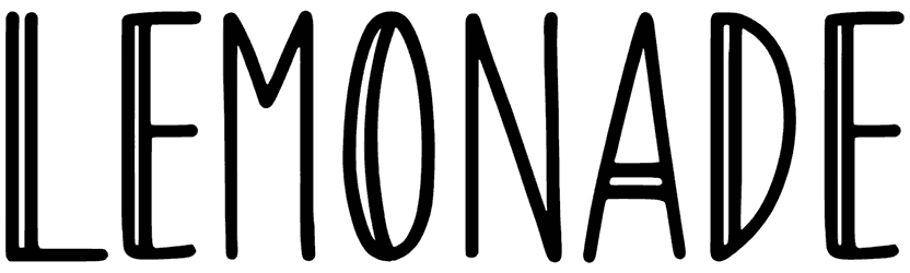 Lemonade Font