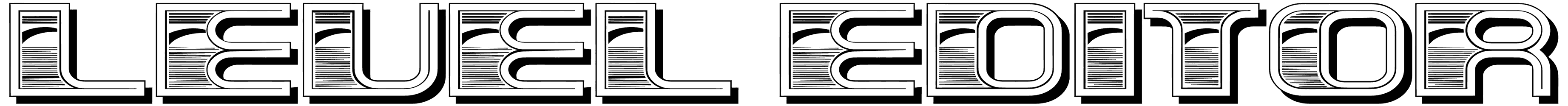 Level Editor Font