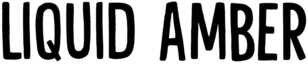 Liquid Amber Font