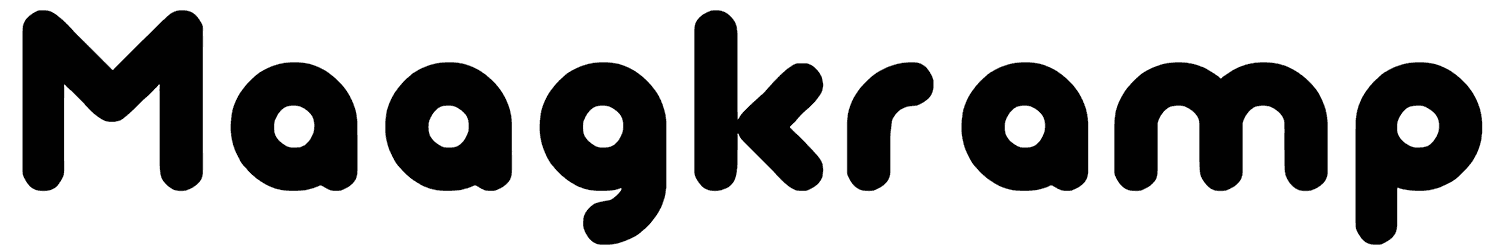 Maagkramp Font