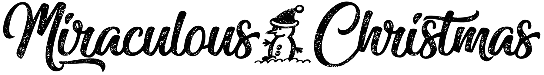 Miraculous Christmas Font