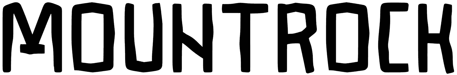 Mountrock Font
