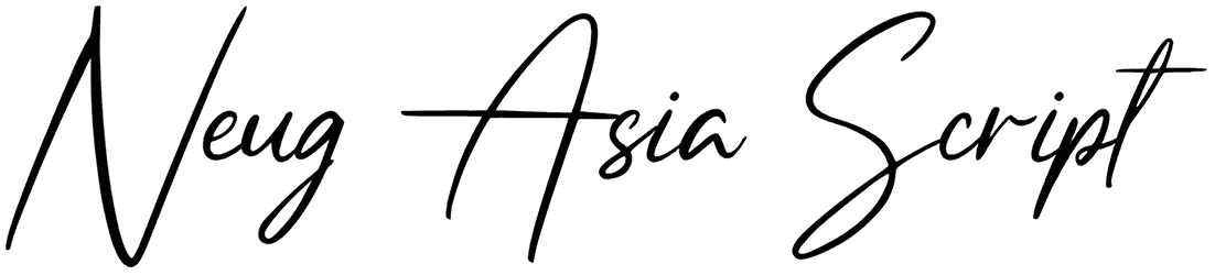 Neug Asia Script Font