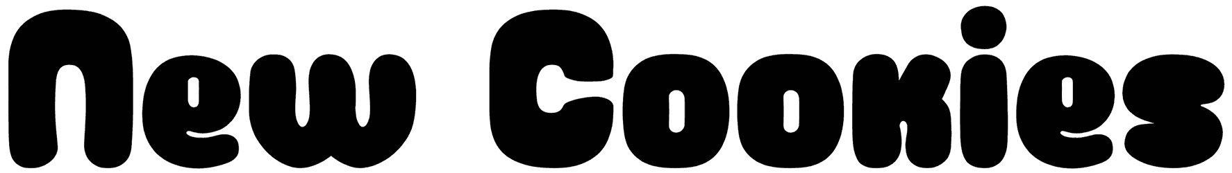 New Cookies Font