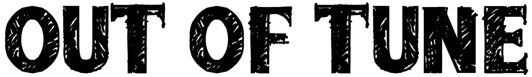 Out Of Tune Font