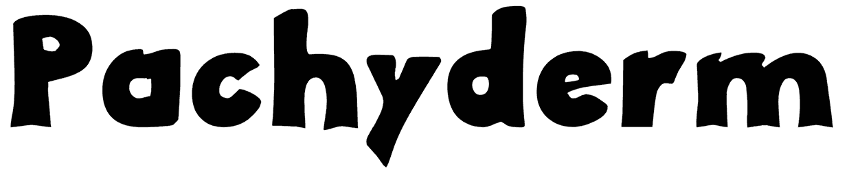 Pachyderm Font