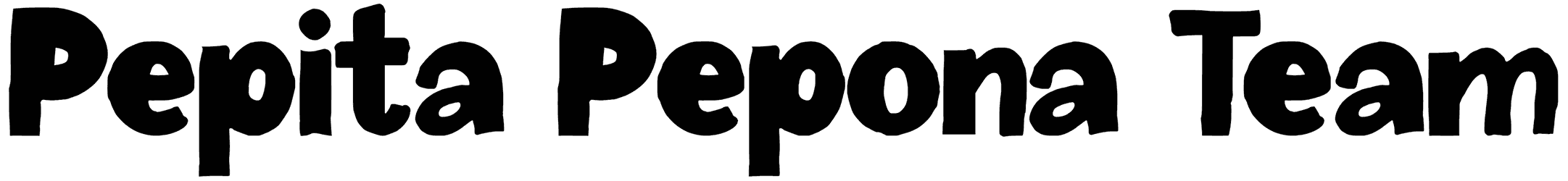 Pepita Pepona Team Font