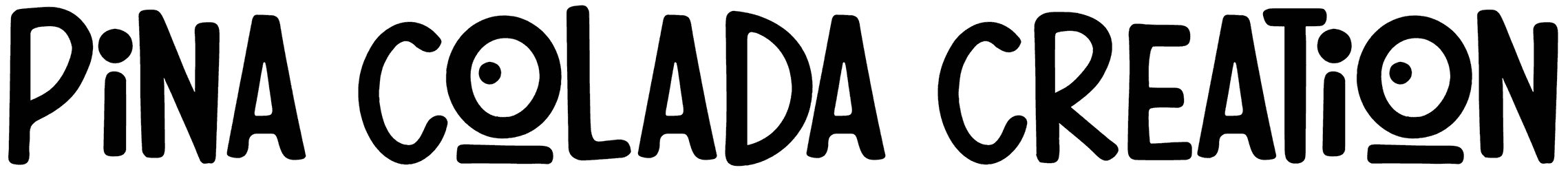 Pina Colada Creation Font