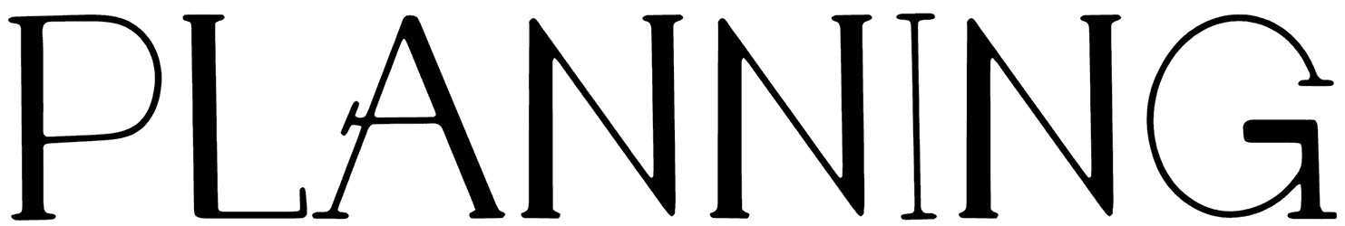 Planning Font