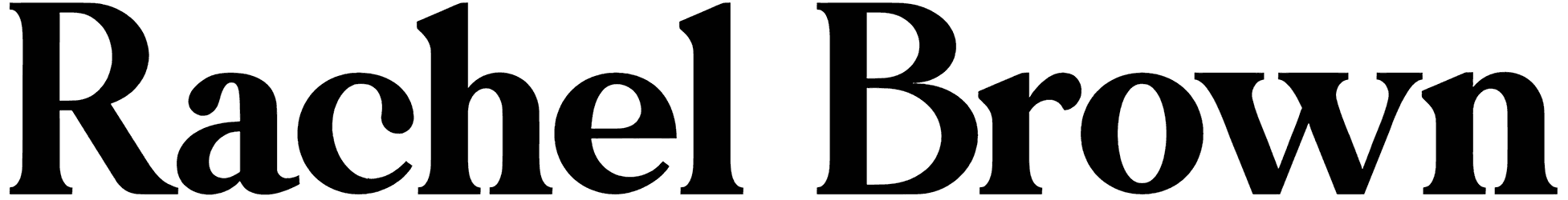 Rachel Brown Font
