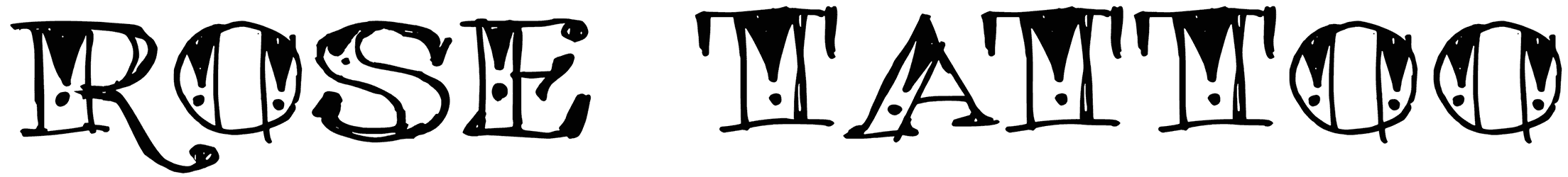 Rose Tattoo Font
