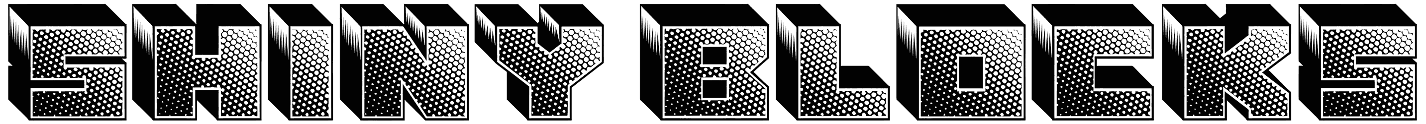 Shiny Blocks Font