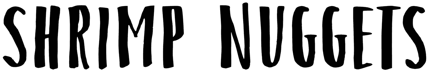 Shrimp Nuggets Font