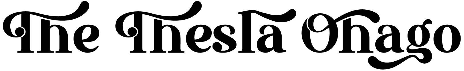 The Thesla Ohago Font