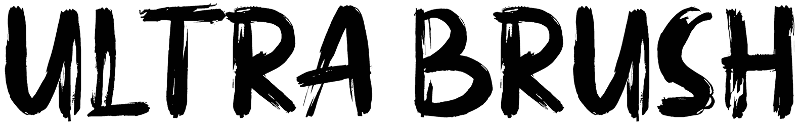 Ultra Brush Font