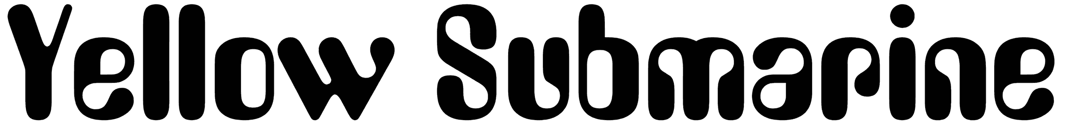 Yellow Submarine Font