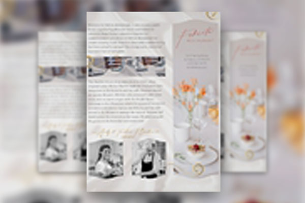 Classic Minimal Restaurant Flyer Template FREE PSD
