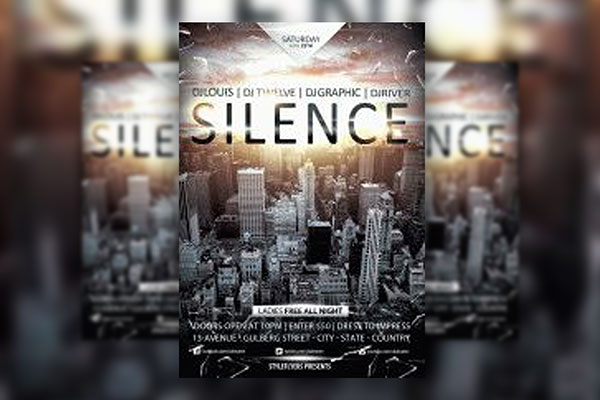 Urban Party Flyer Template FREE PSD