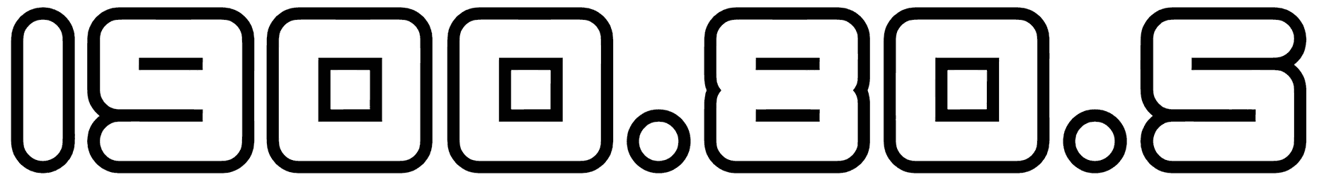 1900.80.5 Font