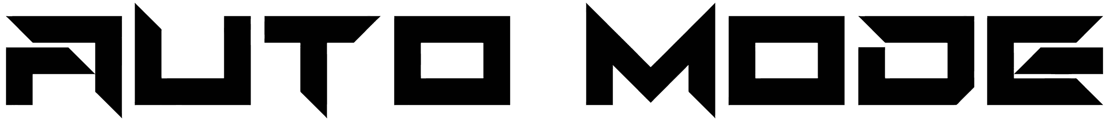 Auto Mode Font