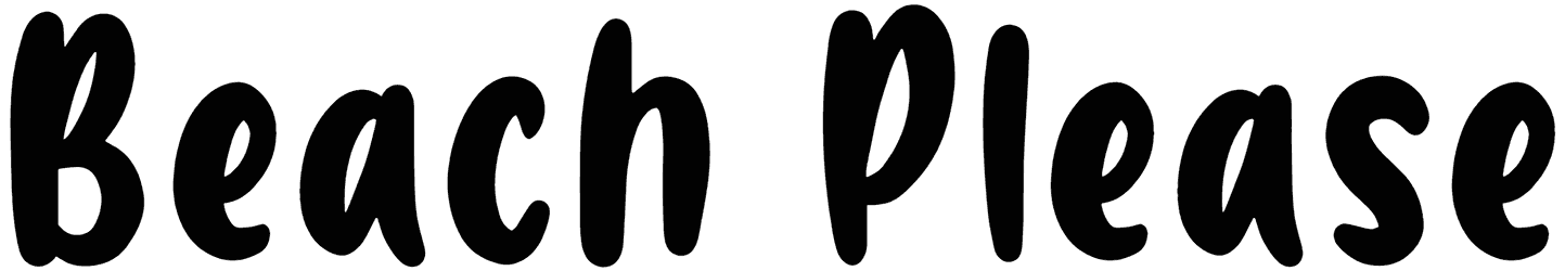 Beach Please Font