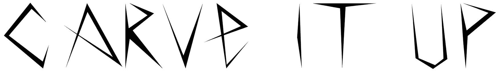 Carve It Up Font