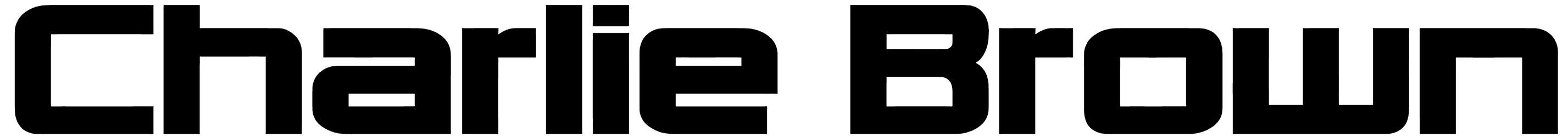 Charlie Brown M54 Font
