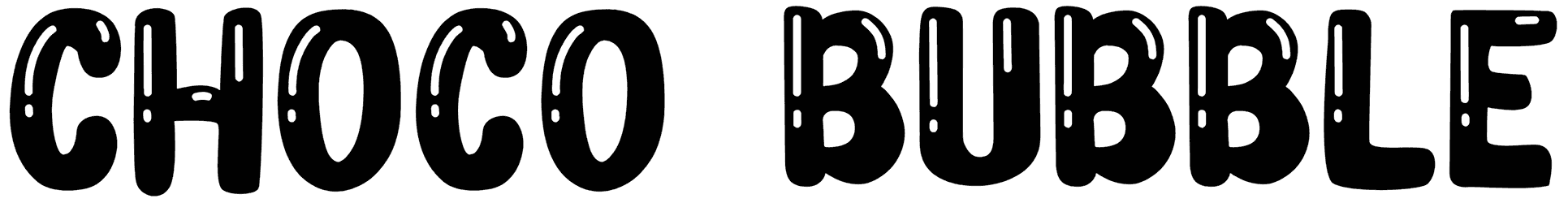 Choco Bubble Font