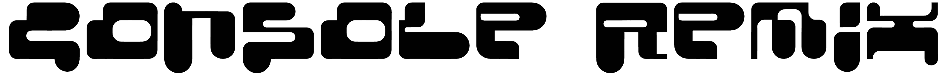 Console Remix Font