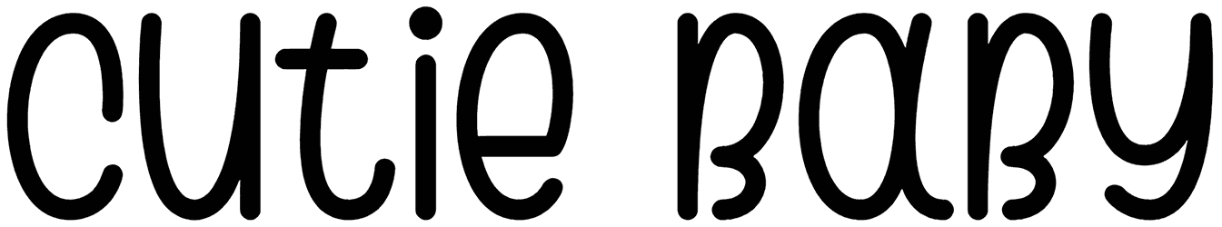 Cutie Baby Font