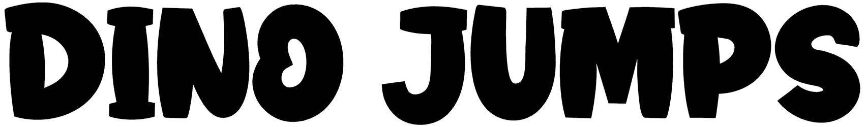 Dino Jumps Font