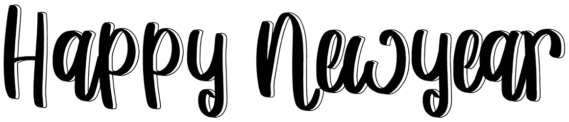 Happy Newyear Font