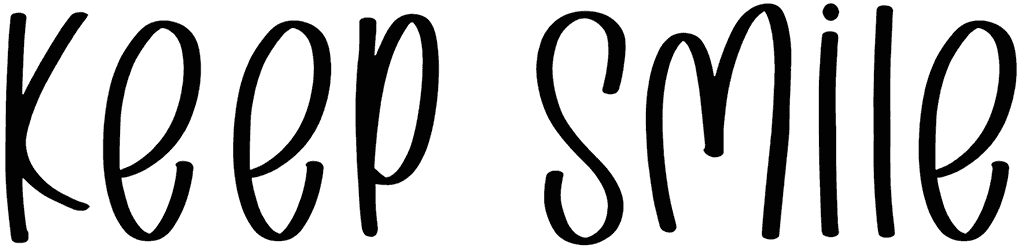Keep Smile Font