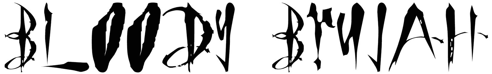 LMS Bloody Brujah Font