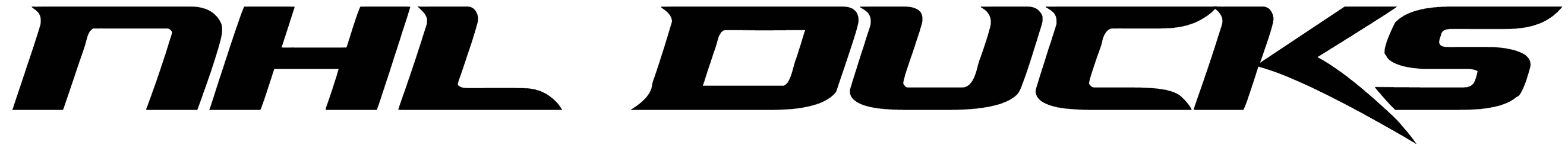 NHL Ducks Font