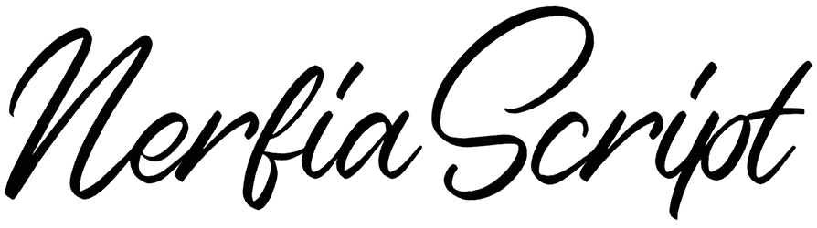 Nerfia Script Font