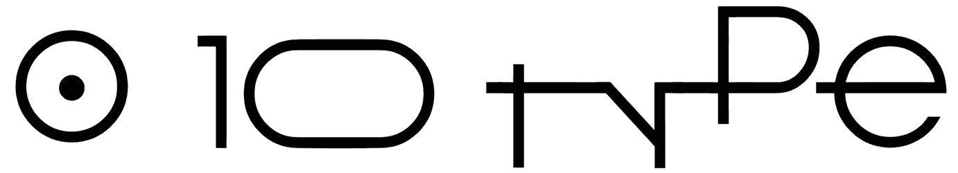 O 10 Type Font
