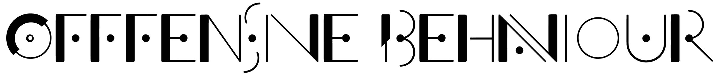 Offfensive Behaviour Font