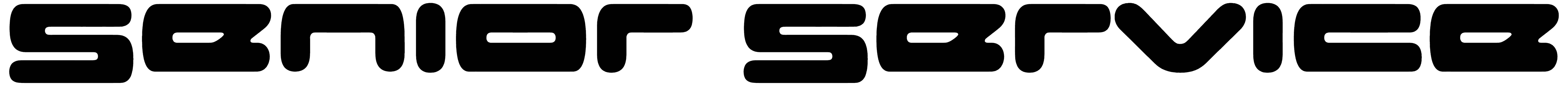 Senior Service Font