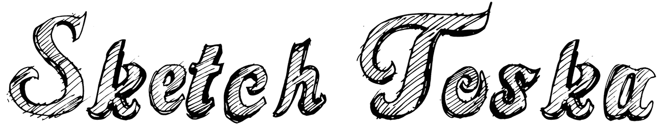 Sketch Toska Font