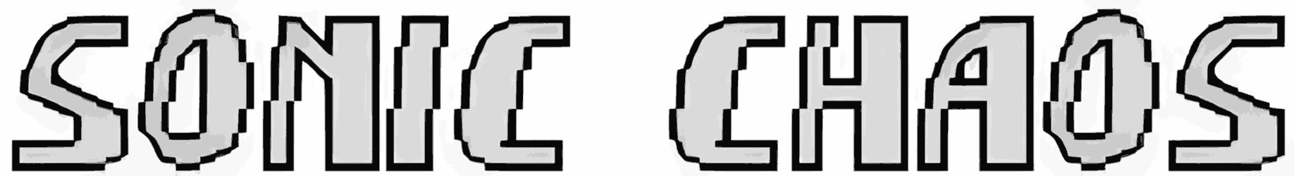 Sonic Chaos Font