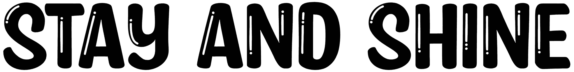 Stay And Shine Font