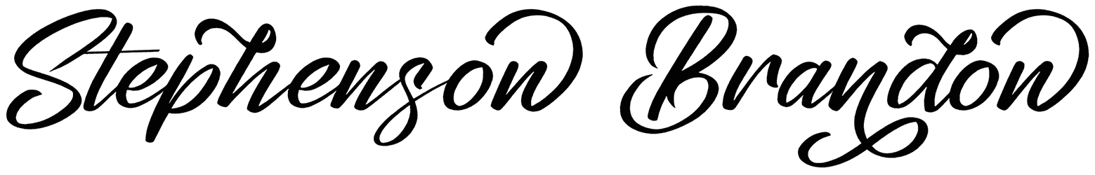 Stephenson Brandon Font