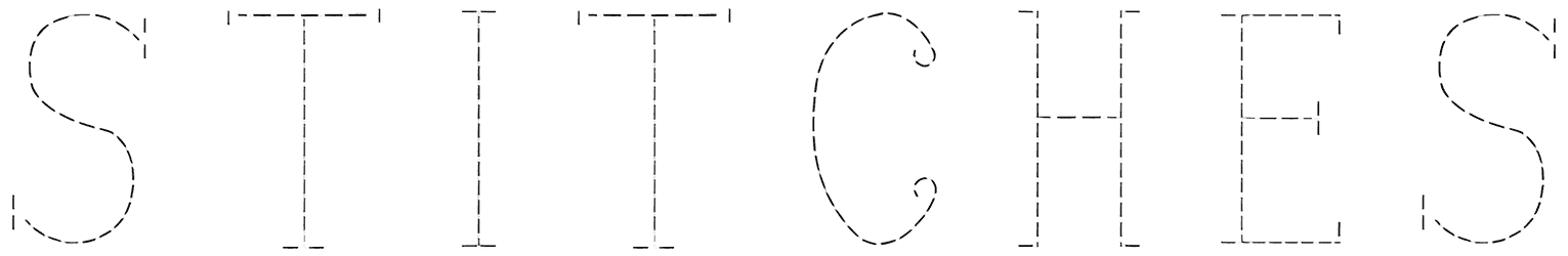 Stitches Font