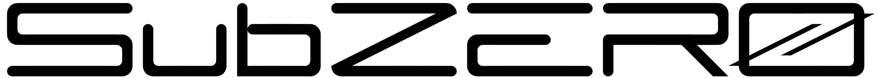 SubZer0 Font