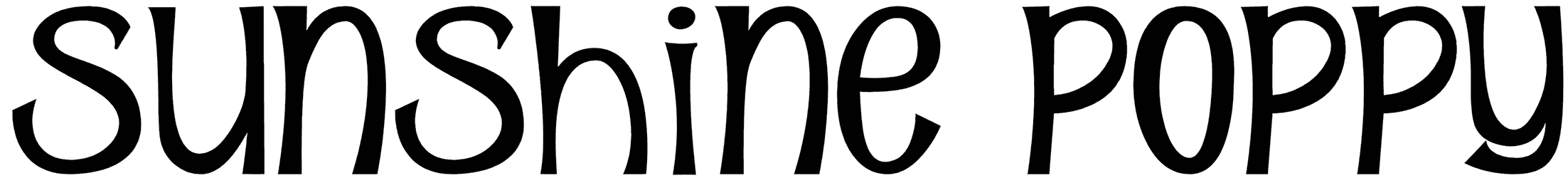 Sunshine Poppy Font