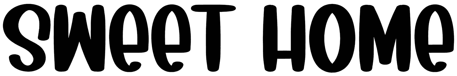 Sweet Home Font