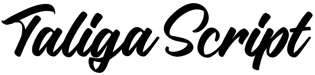 Taliga Script Font