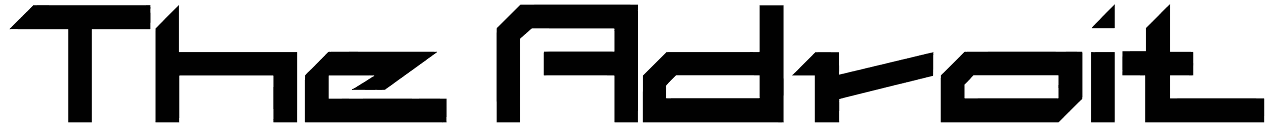 The Adroit Font