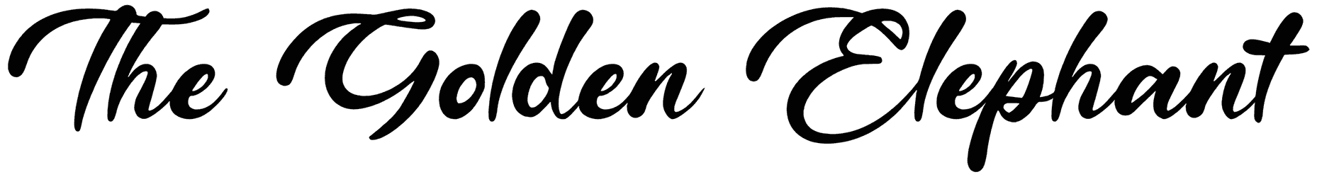 The Golden Elephant Font